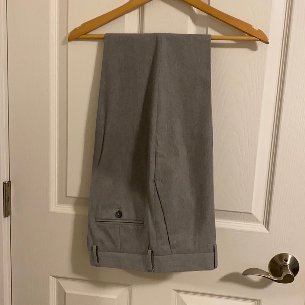 Men’s gray slacks